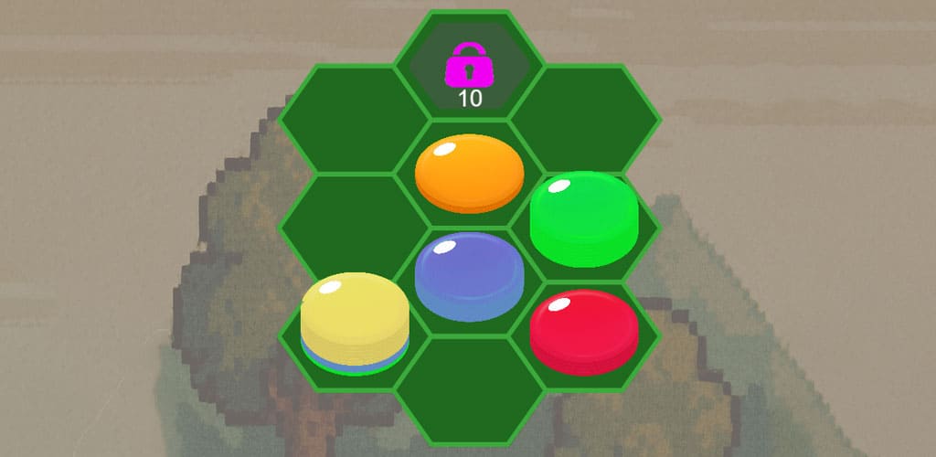 Stack Hexa Card gameplay screen